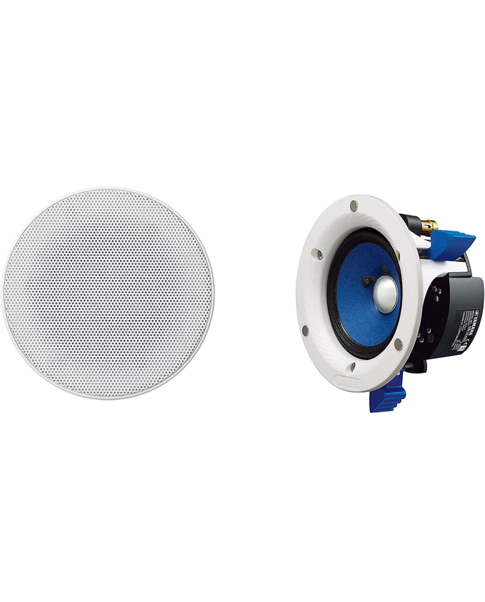 Yamaha NS-IC400 diffusore bianco da incasso con griglia magnetica
