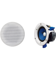 Yamaha NS-IC400 diffusore bianco da incasso con griglia magnetica
