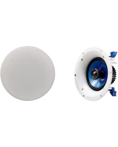 Yamaha NS-IC600 diffusore bianco da incasso con griglia magnetica