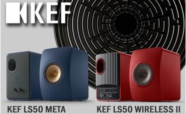 KEF LS50 Meta e LS50 Wireless II: l’eccellenza dei diffusori acustici Bookshelf e Attivi di nuova generazione